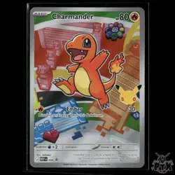 Charmander 038 ME: Mega Evolution Promo NM Pokemon - Image 1