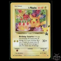 ______'s Pikachu 24/53 Celebrations: Classic Collection NM Pokemon - Image 1