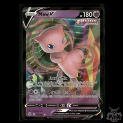 Mew V 113/264 SWSH08: Fusion Strike NM Pokemon - Image 1