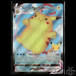 Surfing Pikachu VMAX 009/025 Celebrations NM Pokemon - Image 1