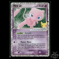 Mew ex 88/92 Celebrations: Classic Collection NM Pokemon - Image 1