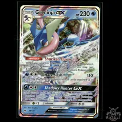 Greninja GX 24/131 SM - Forbidden Light NM Pokemon - Image 1