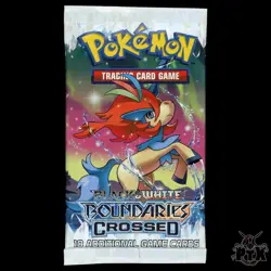 Boundaries Crossed Booster Pack Keldeo Art Black & White Factory Sealed Pokemon - Image 1