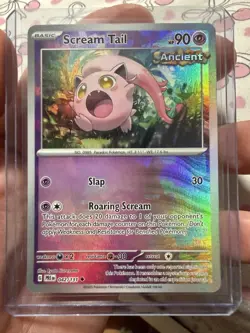 Scream Tail Pokemon Prismatic Evolutions 042/131 Ball Pattern Holo NM - Image 3