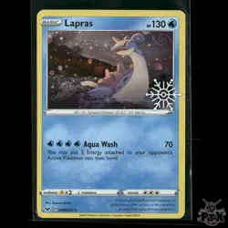 Lapras 048/202 Holiday Calendar Promo NM Pokemon - Image 1