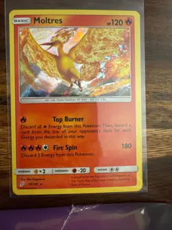 Moltres 19/181 Holo Rare Team Up Pokemon Holo Near Mint - Image 1