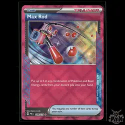 Max Rod 116/131 SV: Prismatic Evolutions NM Pokemon 2025 - Image 1
