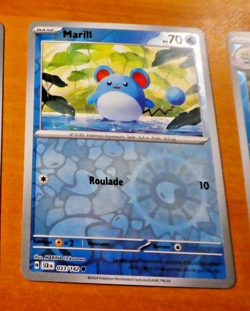 POKEMON COURONNE STELLAIRE CARD REVERSE HOLO CARTE 033/142 SCR FR EV07 JCC NM - Image 1