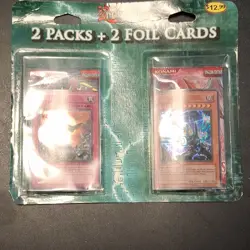 Yu-Gi-Oh! 2 Packs & 2 Foil Cards Limited 1st Edition Frost Spirit English - Image 1