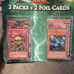 Yu-Gi-Oh! 2 Packs & 2 Foil Cards Limited 1st Edition Frost Spirit English - Image 2