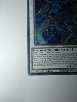 Yu-Gi-Oh! Arms of Genex Return Zero BLTR-EN009 Secret Rare 1st Edition - Image 2