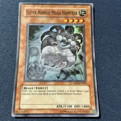 Super-Nimble Mega Hamster - ABPF-EN083 -Super Rare - Unlimited- YuGiOh - Image 2