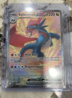 Pokemon TCG Salamence EX Journey Together Special Illustration Rare Card 187/159 - Image 1