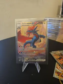 Pokemon TCG Salamence EX Journey Together Special Illustration Rare Card 187/159 - Image 1