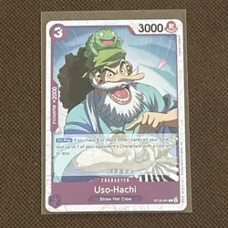 Uso-Hachi (Pirate Foil) ST18-001 Premium Booster -The Best- Vol 2 Foil One Piece - Image 1