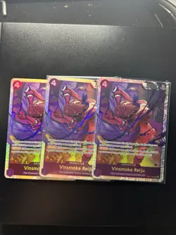 Vinsmoke Reiju OP12-063 SR & Alt Art Legacy of the Master - ONE PIECE ENGLISH X3 - Image 1