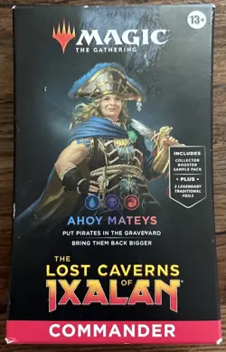 Magic the Gathering: LOST CAVERNS OF IXALAN 100 CARD COMMANDER DECK AHOY MTG - Image 1