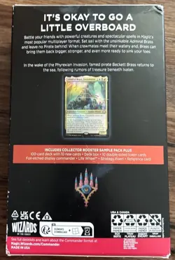 Magic the Gathering: LOST CAVERNS OF IXALAN 100 CARD COMMANDER DECK AHOY MTG - Image 4