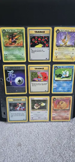 Pokemon Team Rocket Bundle 36 Unique Cards, WOTC Vintage X1 Holo Trainer - Image 2