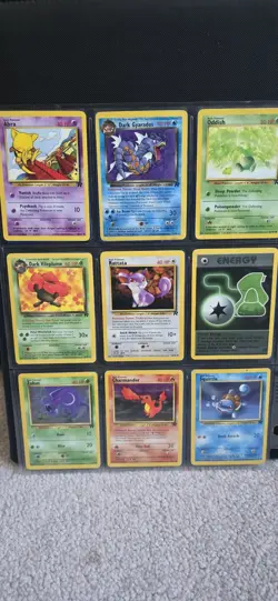 Pokemon Team Rocket Bundle 36 Unique Cards, WOTC Vintage X1 Holo Trainer - Image 3