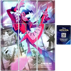 Powerline 9 Card Puzzle Complete Set Disney Lorcana Fabled Single QR Code Back - Image 1