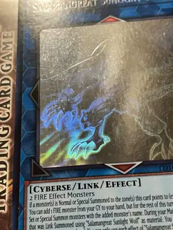 Salamangreat Sunlight Wolf - LD10-EN000 - Ghost Rare - 1st Edition - VLP - Image 2