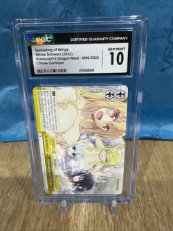 PSA 10 2022 WEISS SCHWARZ JPN MISS KOBAYASHI'S DRAGON MAID STRETCH YOUR WINGS - Image 2