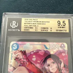 Boa Hancock Premium Card Collection Best Vol. 2 ST03-013 One Piece bgs 9.5 - Image 3