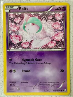 Ralts - RC8/RC25 - Pokemon Legendary Treasures Radiant Collection Card NM - Image 1