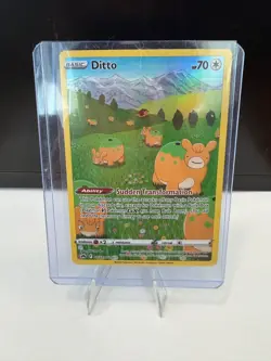 Ditto GG22/GG70 Holo Crown Zenith Galarian Gallery Pokemon NM - Image 1