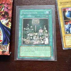 Yu-Gi-Oh Jinzo Pharaoh's Servant Unlimited Secret Rare Card Prohibition Lot X27 - Image 5