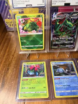 Lot of 6 Pokemon Singles & Slabs Full Art EX IR SIR Mega Promo Cards Vmax Holo - Image 4