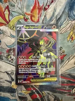 Mega Zygarde Ex Perfect Order Full Art Ultra Rare Pokemon Card - Image 1