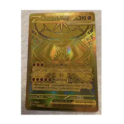 Pokemon Mega Zygarde EX Gold Secret Rare 310 HP Basic Card 124/088 Holo - Image 1