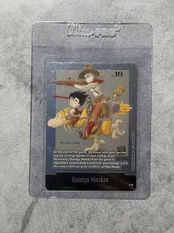 Dragon Ball Super Card Game Fusion World E-43 Energy Marker Goku Bulma - Image 1
