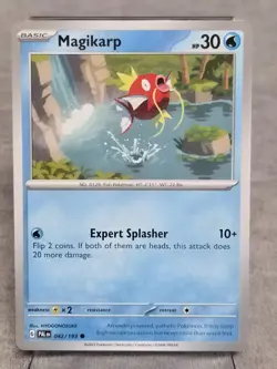 Pokemon TCG Card: MAGIKARP 42/193 | Common | Paldea Evolved | NM/Mint - Image 1