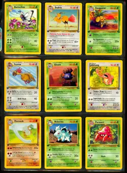 1999 Pokemon 1ST EDITION Jungle Set COMPLETE Non Holo UNCOMMON COMMON Cards MINT - Image 2