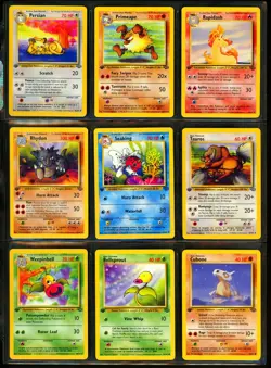 1999 Pokemon 1ST EDITION Jungle Set COMPLETE Non Holo UNCOMMON COMMON Cards MINT - Image 3