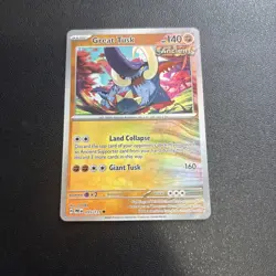 Great Tusk (Master Ball) - 055/131 - Pokemon Prismatic Evolutions NM/M Card - Image 1