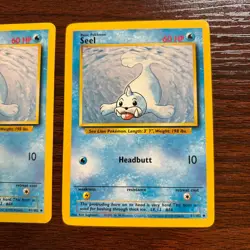 "Seel" - Uncommon - Base Set Pokemon Trading Card Game (41/102) (2 Cards) - Image 3