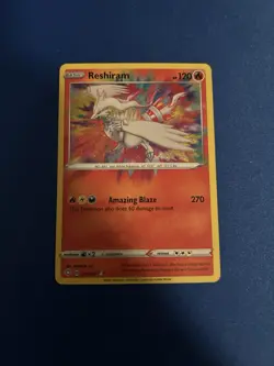 Reshiram 017/072 - Shining Fates - Amazing Rare Holo Pokemon TCG Card NM - Image 1