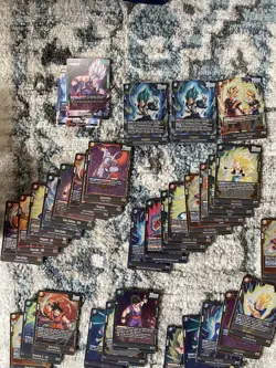 Dragon Ball Fusion World Dual Evolutions Lot Sr’s , Holos, Code Card, Unfiltered - Image 5