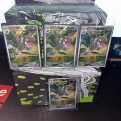 Pokemon Perfect Order - 4x Tyrunt 070 Promo Card (3x Sealed, 1x Fresh) - Image 1