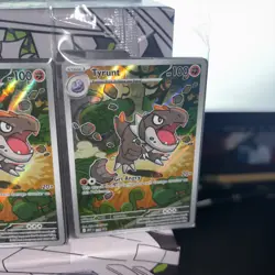 Pokemon Perfect Order - 4x Tyrunt 070 Promo Card (3x Sealed, 1x Fresh) - Image 4