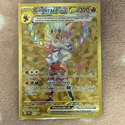 Cinderace ex 163 Sv: Scarlet & Violet Promo Cards Holo Sealed - Image 2