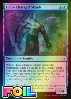 x1 Halo-Charged Skaab MOM MTG 0060 FOIL COMMON M/NM 1x - Image 1