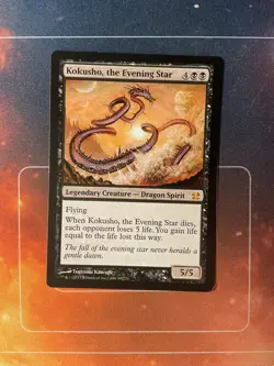 Kokusho, the Evening Star - Modern Masters 2013 - Magic the Gathering - MTG - Image 1