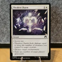 MTG Thraben Charm Modern Horizons 3 Set Common #45 NM Fresh Pull No Play - Image 1