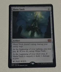 Mana Vault NM Regular Unplayed Non-foil Double Masters 2022 MTG - Image 1