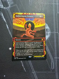 Subterranean Tremors Secrets of Strixhaven: Mystical Archive Mythic Rare - Image 1